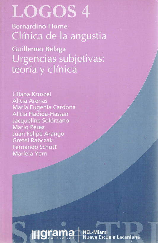 LOGOS 4 CLÍNICA DE LA ANGUSTIA