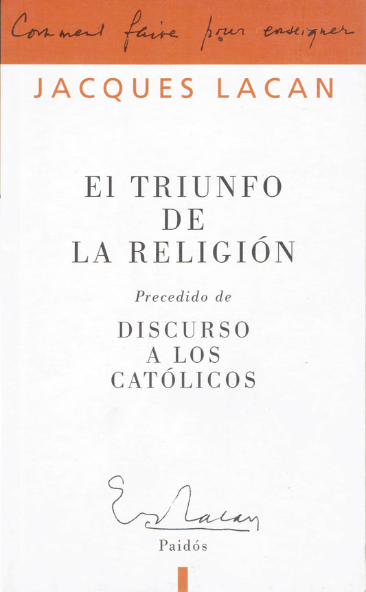 EL TRIUNFO DE LA RELIGIÓN.