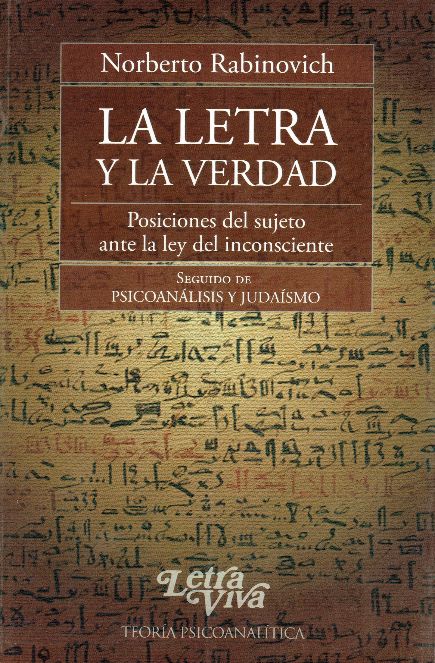 LA LETRA Y LA VERDAD.