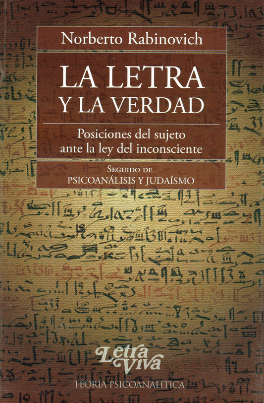 LA LETRA Y LA VERDAD.