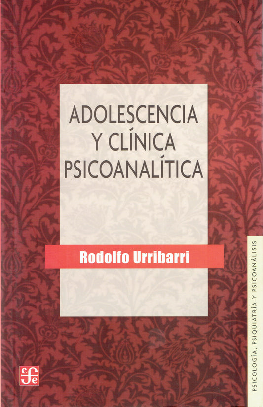 ADOLESCENCIA Y CLÍNICA PSICOANALÍTICA.