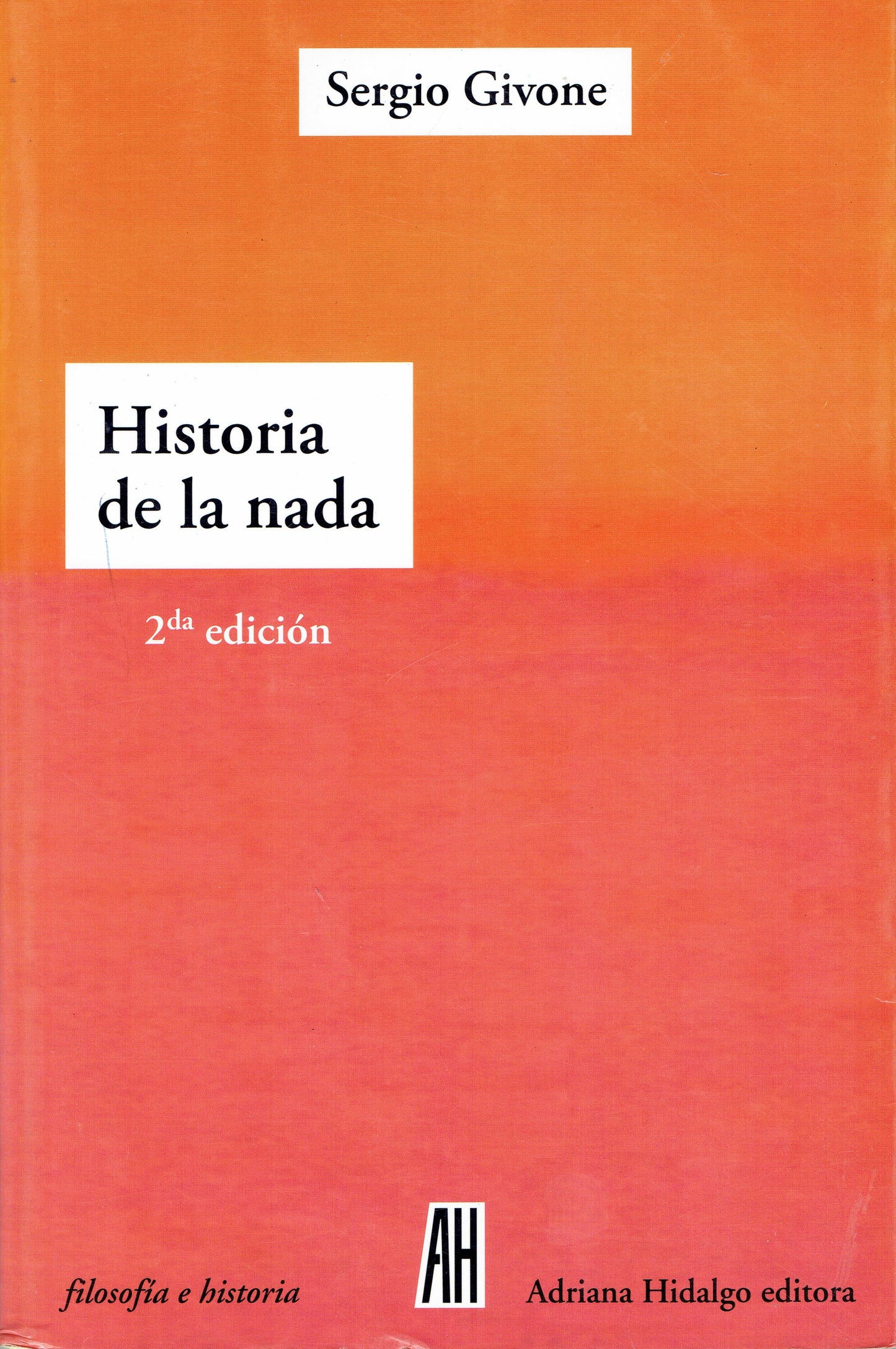 HISTORIA DE LA NADA.
